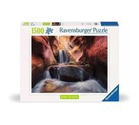 Jigsaw Puzzle 1500 Red Canyon Waterfall