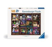 Ravensburger Cats and Succulents 500 Piece Jigsaw Puzzle for Adults - 12000874 -
