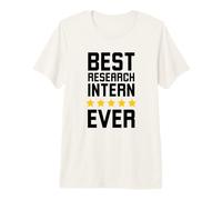 Best Research Intern Ever Funny Research Grad Intern 5 Stars Premium T-Shirt