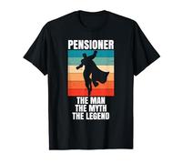 Best Retirement Retired Man Myth Legend Pensioner T-Shirt