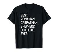 Best Romanian Carpathian Shepherd Dog Dad Ever T-Shirt