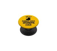 Best Rubber Duck Grandma Ever Cute Rubber Ducky PopSockets Adhesive PopGrip