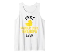 Best Rubber Duck Grandpa Ever Tank Top