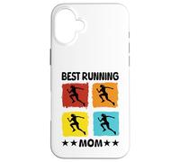 Best Running Mom Running Runner Sports Jogging Jogger Runnin Case for iPhone 16 Plus