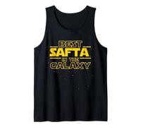 Best SAFTA in The Galaxy | Grandma in Hebrew Funny Gifts Tank Top