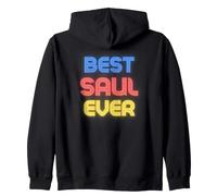 Best Saul Ever - Funny Saul Name Saul Zip Hoodie
