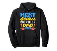 Best School Counselor Dad Ever Appreciation Pullover Hoodie