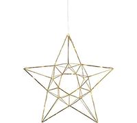 Best Season Edge LED Wire Star Light, Metal, Silver