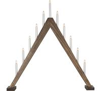 Best Season Trill Candlestick, Wood, White