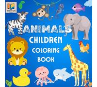 Best Seller: Coloring Book for Children, Bold and Easy, Simple and Big Designs for Relaxation Featuring Animals and Aquatic Life: Stress Relief - 50 ... pages offer tons of fun and excitement