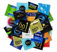 Best-Selling Condoms Sampler Pack 24 Count