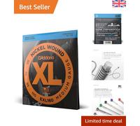 Best-Selling D'Addario XL Nickel Bass Strings 50-105 with Hex-Core Technology