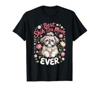 Best Shih Tzu Mom Ever Dog Lover Value Graphic T-Shirt