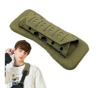BEST SHOULDER STRAP | ANTI-SLIP SOFT CUSHION STRAP PAD FOR SLING, SOFT CUSHION STRAP PAD, BAG SHOULDER STRAP, PLATE CARRIER PLATE EASY TO INSTALL AND REMOVE