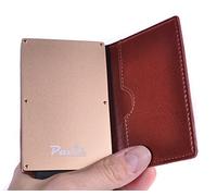 Best Slim RFID Blocking Wallets for Men & Women, Patented Minimalist Design for Easy Card Holder Release, Travel Safe Wallet Shield Blocker Sleeves, Case Protects Your Credit Cards & Driver’s License