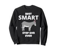 Best smart ass step-son ever funny sarcastic family Sweatshirt