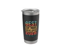 Best Software Developer Ever, IT Software Programmer Stainless Steel Insulated Tumbler