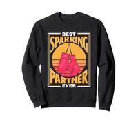 Best Sparring Partner Ever Coaching Boxer Boxing Sparring Sweatshirt