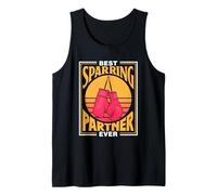 Best Sparring Partner Ever Coaching Boxer Boxing Sparring Tank Top