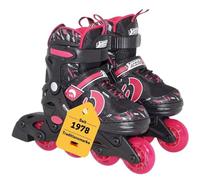 Best Sporting Unisex Youth Pink/Black Inline Skates, Size 38-41