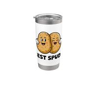 Best Spuds Hugging Cute Potato Friends Stainless Steel Insulated Tumbler