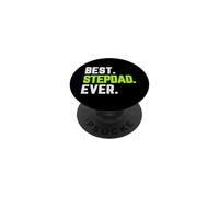 Best Step-Dad Ever Cool Funny StepDad PopSockets Adhesive PopGrip