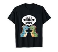 Best Summer Buds - Cute Dinosaur Friends Summer T-Shirt