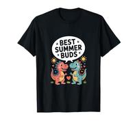 Best Summer Buds - Cute Dinosaur Friends Summer T-Shirt