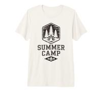 Best Summer Camp Camping Staff Crew Host Besties Gear Premium T-Shirt
