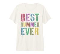Best Summer Ever Camp Last Day Vacation Kids Mom Cruise Trip Premium T-Shirt