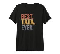 Best Tata Ever Gifts from Grandkids Tata Father's Day Premium T-Shirt