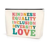 Best Teacher Appreciation Gifts for Women Makeup Bag Special Education Teachers Gift End of Year Travel Pouch Thank You Gifts for Behavior Analyst Autism Teacher Assistant Cosmetic Bag with Zipper