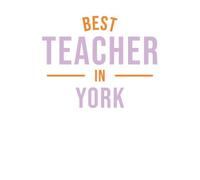 Best Teacher In York Men's T-Shirt - White - 5XL - White