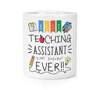 Best Teaching Assistant Ever Makeup Brush Pencil Pot