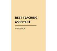 Best Teaching Assistant Notebook