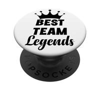 Best Team Ever Employee Appreciation Coworker Work Legends PopSockets Adhesive PopGrip