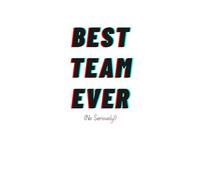 Best Team Ever (No Seriously!): A Funny Office Notebook for Team Meetings, Collaboration, and Coworker Gifts