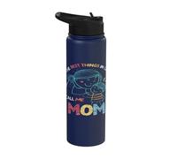 Best Things in My Life Call Me MOM Stainless Steel Insulated Water Bottle