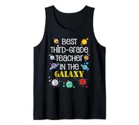 Best Third Grade Teacher In The Galaxy Back To School Gear Tank Top