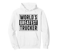 Best Trucker Dad World's Greatest Trucker Pullover Hoodie