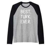 Best Turk Ever Turkiye Home Country Homeland Raglan Baseball Tee