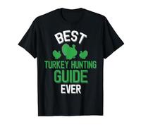 Best Turkey Hunting Guide Ever Turkey Hunter Value Graphic T-Shirt, Men, Black, XL
