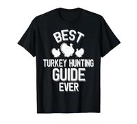 Best Turkey Hunting Guide Ever Turkey Lover Value Graphic T-Shirt, Men, Black, M
