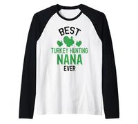 Best Turkey Hunting Nana Turkey Hunter Raglan Baseball Tee