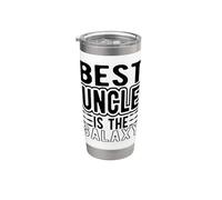 Best Uncle is The Galaxy Space Family Relative Stainless Steel Insulated Tumbler