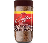 Best Value Rich Roast Premium Instant Coffee Granules - 6 x 100g Jars - Quick Convenient Hot Drink