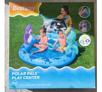Best Way Polar Pals Play Center Paddling Pool Inflatable Pool