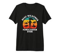 Best Weather Forecaster Ever Meteorologist Weatherman Premium T-Shirt