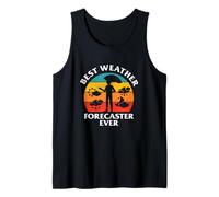 Best Weather Forecaster Ever Meteorologist Weatherman Tank Top