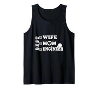 Best Wife, Mom & Engineer - Empowered Women’s Artwork Tank Top